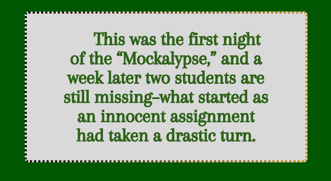 2 students still missing one week after trial apocalypse