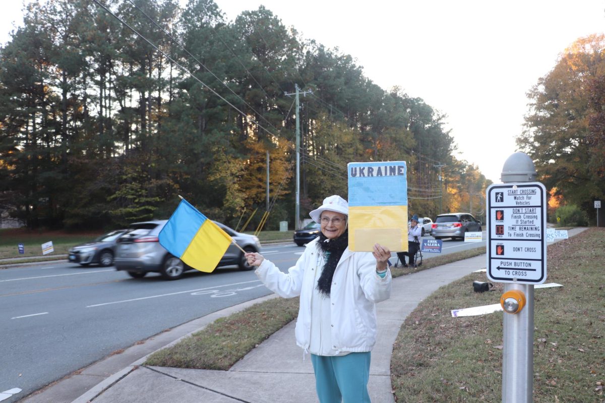 Carol Woods resident Jacqueline Allen is a leading member in the community's protests on Thursdays.