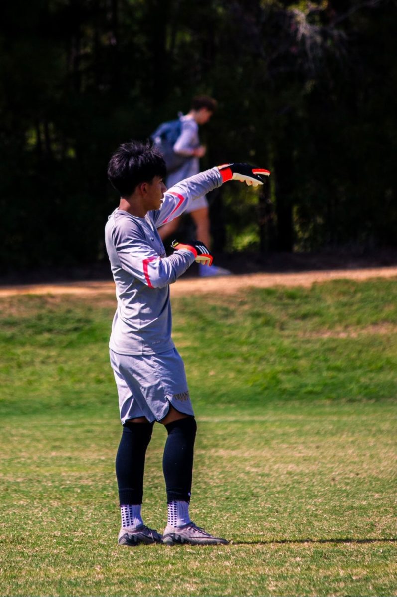 Cristian spends any free moment training, while juggling school and work.