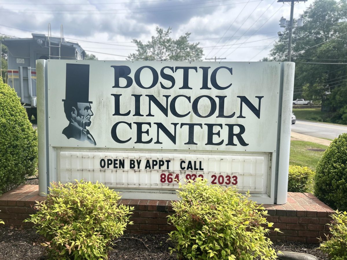 Sign in front of museum