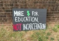 Sign at local Franklin Street protest
